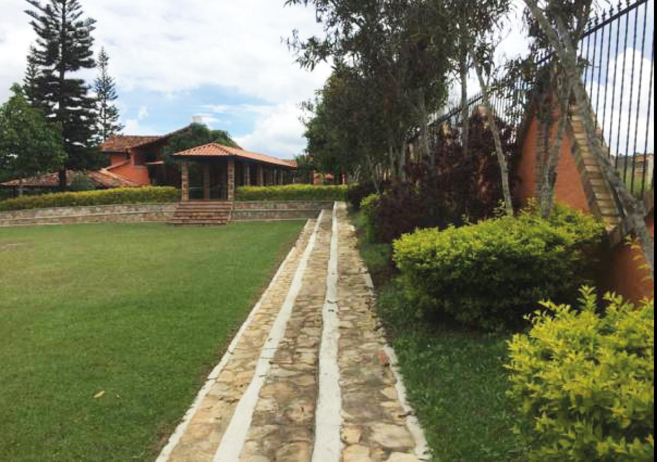 Hotel Cristo Rey Campestre Los Santos  Buitenkant foto