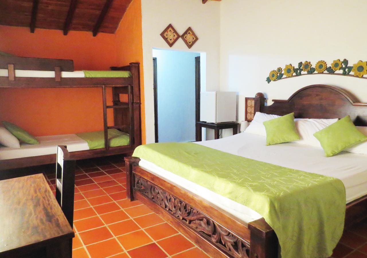 Hotel Cristo Rey Campestre Los Santos  Buitenkant foto