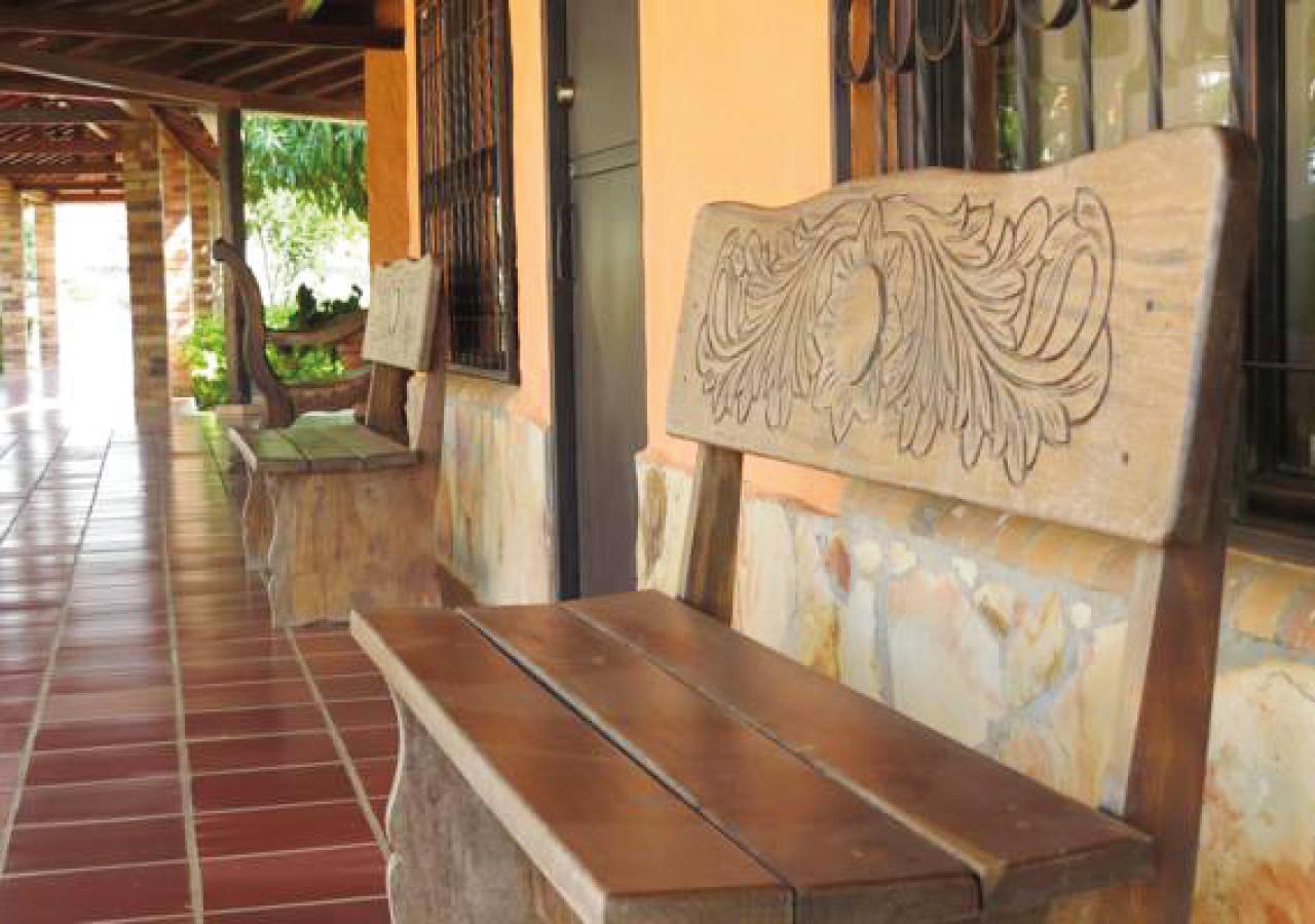 Hotel Cristo Rey Campestre Los Santos  Buitenkant foto