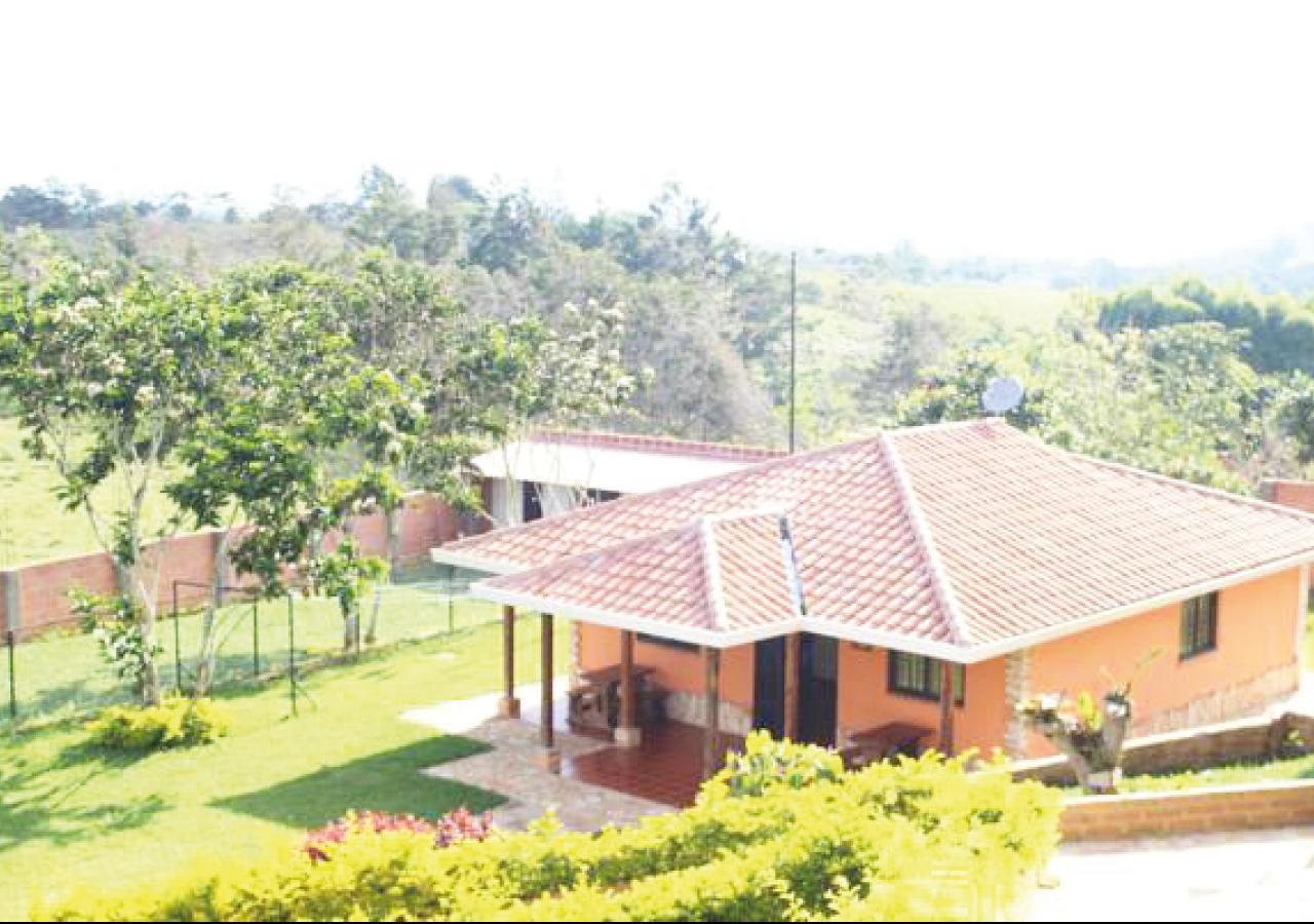 Hotel Cristo Rey Campestre Los Santos  Buitenkant foto