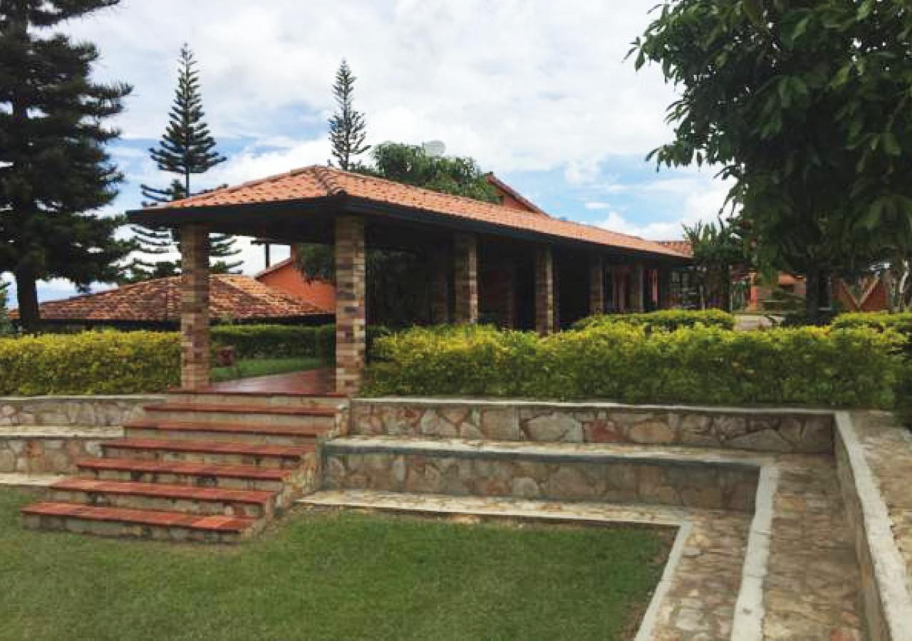 Hotel Cristo Rey Campestre Los Santos  Buitenkant foto